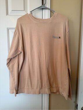 Rip Curl Crewneck Sweatshirt in Blush Pink